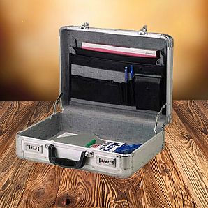 Maletín de aluminio