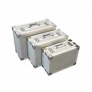 Estuche de aluminio con panel de aluminio puro personalizado Estuche de transporte de aluminio con color de pintura